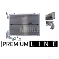 Радиатор кондиционера MAHLE ORIGINAL AC 9 000P 1437584033 4DCVY S - Изображение 8