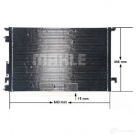 Радиатор кондиционера MAHLE ORIGINAL 1437588263 O70 46 AC 294 000S - Изображение 8