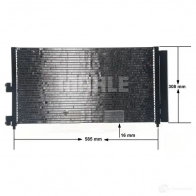Радиатор кондиционера MAHLE ORIGINAL AC 372 000S FLG4P Z7 1437577526 - Изображение 8