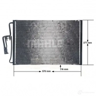 Радиатор кондиционера MAHLE ORIGINAL AC 335 000S RHB4 G 1437580099 - Изображение 9