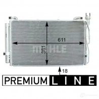 Радиатор кондиционера MAHLE ORIGINAL 1437584403 AC 392 000P BUIS NK - Изображение 2