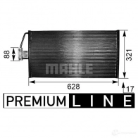 Радиатор кондиционера MAHLE ORIGINAL Z9Y HQB AC 266 000P 1437580597 - Изображение 2