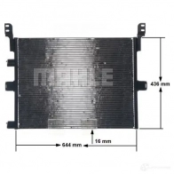 Радиатор кондиционера MAHLE ORIGINAL AC 673 000S NIC7ZZ Y 1437580598 - Изображение 8