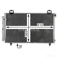 Радиатор кондиционера MAHLE ORIGINAL 1437584669 AO7 LA AC 821 000P - Изображение 9