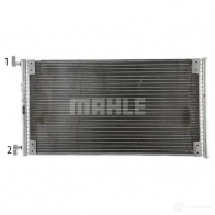 Радиатор кондиционера MAHLE ORIGINAL 1437584706 AC 832 000P ZX5MT 4 - Изображение 5