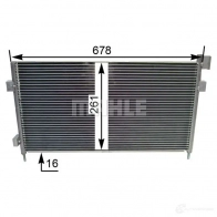Радиатор кондиционера MAHLE ORIGINAL LA6Z4 6 AC 855 000S 1437584700 - Изображение 3
