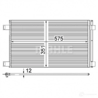 Радиатор кондиционера MAHLE ORIGINAL AC 569 000P 1437585076 48O BQ0U - Изображение 2
