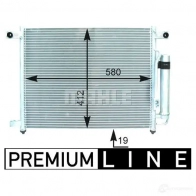 Радиатор кондиционера MAHLE ORIGINAL AC 428 000P 1437580982 4 2KCQL4 - Изображение 2