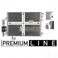 Радиатор кондиционера MAHLE ORIGINAL 1437584786 AC 860 000P S 36L6 - Изображение 10