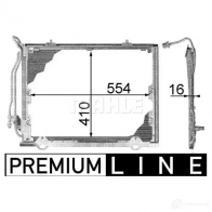 Радиатор кондиционера MAHLE ORIGINAL AC 243 000P 1437588047 PGKS H9 - Изображение 2