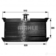 Радиатор кондиционера MAHLE ORIGINAL 1437588038 AC 288 000S 85 PKX