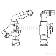 Кран печки MAHLE ORIGINAL C3K1 7ZM CV 2 000P 1437628905
