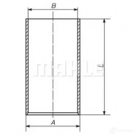 Гильза цилиндра MAHLE ORIGINAL EF 2C5O 043wv04 1423552901