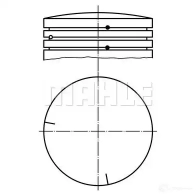 Гильза цилиндра MAHLE ORIGINAL 2355210 3EYWK 629 WT 06 629wt0600
