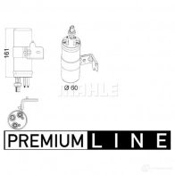Осушитель кондиционера MAHLE ORIGINAL 0KK8 G4 1437632380 AD 6 000P - Изображение 2