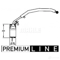 Осушитель кондиционера MAHLE ORIGINAL 1437632638 AD 278 000P LYT 49 - Изображение 2