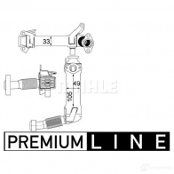 Охладитель EGR MAHLE ORIGINAL 7VF9 VN 1437626995 CE 21 000P - Изображение 2