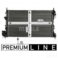 Радиатор охлаждения двигателя MAHLE ORIGINAL 1437577382 CR 40 000P 2BD Q2UY - Изображение 5