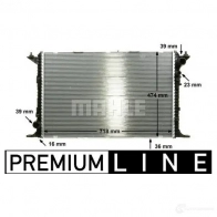 Радиатор охлаждения двигателя MAHLE ORIGINAL 1437577043 GMEXF PH CR 1026 000P - Изображение 7