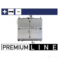 Радиатор охлаждения двигателя MAHLE ORIGINAL 1437581712 CR 1277 000P N 1BQO - Изображение 2