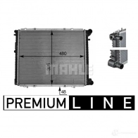 Радиатор охлаждения двигателя MAHLE ORIGINAL QV 9RN CR 152 000P 1437581931 - Изображение 7