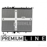 Радиатор охлаждения двигателя MAHLE ORIGINAL S RGGHK CR 32 000P 1437577042 - Изображение 5