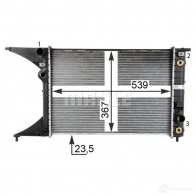 Радиатор охлаждения двигателя MAHLE ORIGINAL GWJIJ JK 1437577364 CR 559 000P - Изображение 4