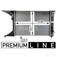 Радиатор охлаждения двигателя MAHLE ORIGINAL GWJIJ JK 1437577364 CR 559 000P - Изображение 5