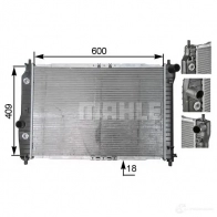 Радиатор охлаждения двигателя MAHLE ORIGINAL CR 131 000S Y G73Q 1437581707 - Изображение 8
