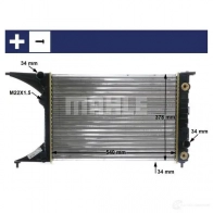 Радиатор охлаждения двигателя MAHLE ORIGINAL KPO GOE CR 559 000S 1437581735 - Изображение 9