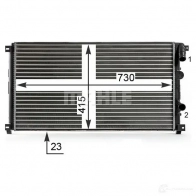 Радиатор охлаждения двигателя MAHLE ORIGINAL 1437581548 01219 F CR 13 000S - Изображение 4