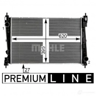 Радиатор охлаждения двигателя MAHLE ORIGINAL 1437577560 CR 2011 000P JCW GP - Изображение 5