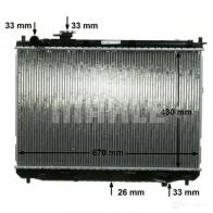 Радиатор охлаждения двигателя MAHLE ORIGINAL 1437578008 3S XXZ CR 1327 000P - Изображение 6