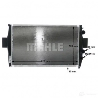 Радиатор охлаждения двигателя MAHLE ORIGINAL S ETCR 1437580964 CR 739 000S - Изображение 10
