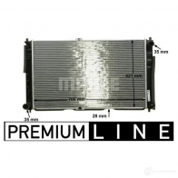 Радиатор охлаждения двигателя MAHLE ORIGINAL DI IK9 1437578431 CR 1330 000P - Изображение 7