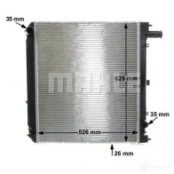 Радиатор охлаждения двигателя MAHLE ORIGINAL 0LX RN 1437579465 CR 126 000S - Изображение 9