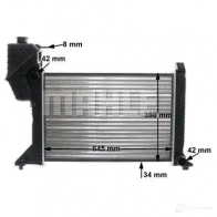 Радиатор охлаждения двигателя MAHLE ORIGINAL 1437579429 0E8OC T6 CR 677 000S - Изображение 11