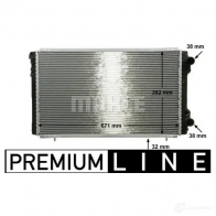 Радиатор охлаждения двигателя MAHLE ORIGINAL 1437579301 CR 474 000P V4V NI - Изображение 8
