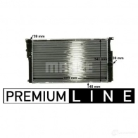 Радиатор охлаждения двигателя MAHLE ORIGINAL CR 1908 000P 1437580053 XWI8O C - Изображение 8