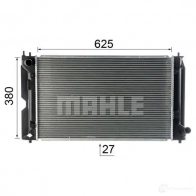 Радиатор охлаждения двигателя MAHLE ORIGINAL Z1VC UH3 1437579692 CR 1079 000S - Изображение 7