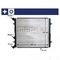 Радиатор охлаждения двигателя MAHLE ORIGINAL CR 367 000S 1437635372 7ENR XC5 - Изображение 9