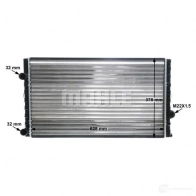 Радиатор охлаждения двигателя MAHLE ORIGINAL 0F70 C 1437635370 CR 399 000S - Изображение 8
