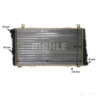 Радиатор охлаждения двигателя MAHLE ORIGINAL CR 2034 000S 1437635374 J1RNIP F - Изображение 8