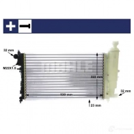 Радиатор охлаждения двигателя MAHLE ORIGINAL 58 FJ9 1437636706 CR 468 000S - Изображение 10