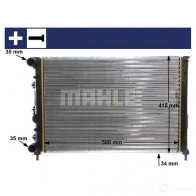 Радиатор охлаждения двигателя MAHLE ORIGINAL CR 1411 000S FGKJ58 2 1437573594 - Изображение 9