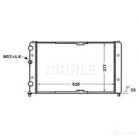 Радиатор охлаждения двигателя MAHLE ORIGINAL CR 1535 000S RA1 I6 1437637071 - Изображение 6