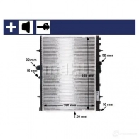 Радиатор охлаждения двигателя MAHLE ORIGINAL 4YC ZS CR 31 000S 1437637075 - Изображение 2
