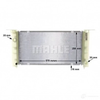 Радиатор охлаждения двигателя MAHLE ORIGINAL 1437587759 CR 1449 000S 1Y26 F9 - Изображение 9