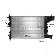 Радиатор системы охлаждения MAHLE ORIGINAL HMHTT GK CR2122000S 1437587811 - Изображение 9