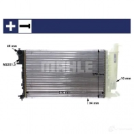 Радиатор охлаждения двигателя MAHLE ORIGINAL A GA49FC CR 167 000S 1437588053 - Изображение 2